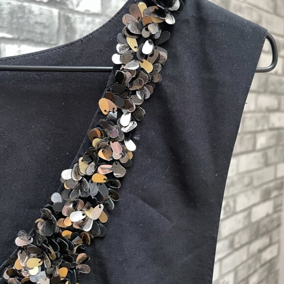 GAP Little Black Dress with sequins - Picture 4 of 6